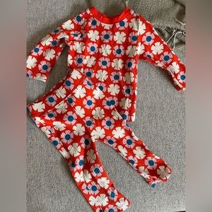 Hannah Anderson matching flower set 6-12 months